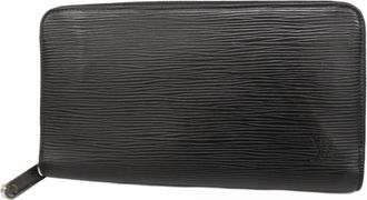 Louis Vuitton Noir Long Wallet (Bi-Fold) (Pre-Owned)