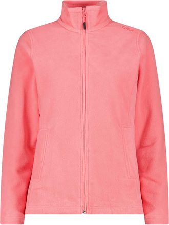 F.lli Campagnolo Fleecejacke CMP WOMAN JACKET, Damen, Gr. 36, coral, Fleece, Obermaterial: 100% Polyester, normal, Jacken Fleecejacke, w&auml;rmend, &Uuml;bergangsjacke