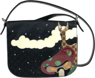 Louis Vuitton Pre-owned Pochette Schoudertas - Dames - Vintage Schoudertas - Veelkleurig - ONE Size - Leer - Vintage