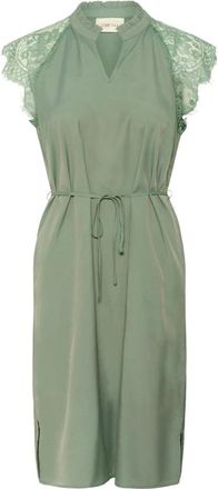 Cream CRAllie Jurk - Dames - Korte kleedjes - Groen - 2XL - Kleedjes