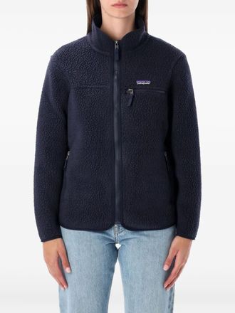 Patagonia high-neck zip-up jacket - Blue