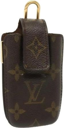 Louis Vuitton Pre-owned Accessories, female, Brown, Size: ONE SIZE Pre-owned Canvas Home-Office