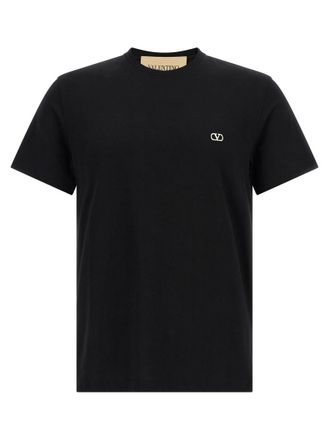 Valentino Garavani Black Logo T-Shirt