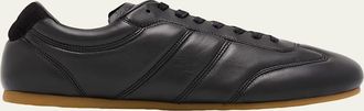Christophe Lemaire Mens Soft Leather Running Sneakers