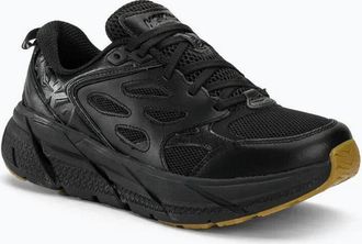 Hoka One One Clifton L 1160050-BBLC Sneaker Black Running Shoes RHS4246