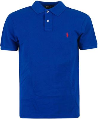 Ralph Lauren Heritage Royal Polo Shirt - Heren - Polos - Blauw - S - Katoen - Tops