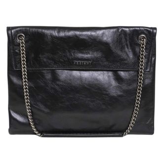 Orciani Shoulder Bags, female, Black, Size: ONE SIZE Venus Gotham Midi