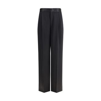 SA SU PHI Silk Casual Womens Pants