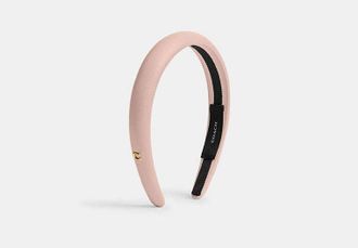 Coach Leather Headband