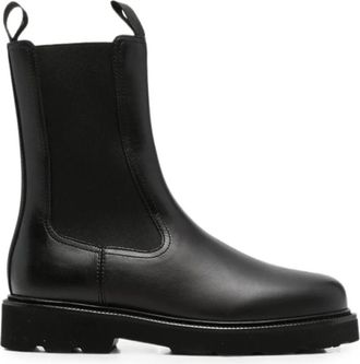 Henderson Baracco Libby Chelsea Boot - Dames - Chelseaboots - Zwart - 38 EU - Leer - Schoenen