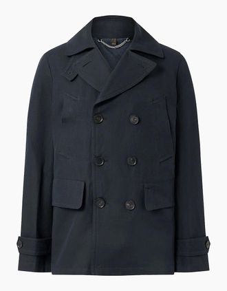 Belstaff Mens MILFORD PEACOAT - Navy - Size: UK38-IT48