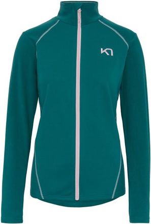 Kari Traa Kari Full Zip Fleece Sweat- & Trainingsjacke f&uuml;r Damen | t&uuml;rkis