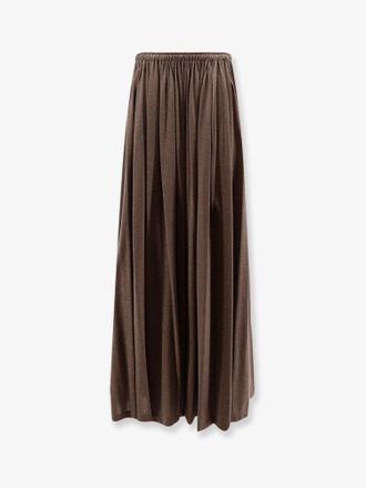 Max Mara Gonna lunga MXMLivrea plissettata in jersey - MAX MARA - gender_Woman