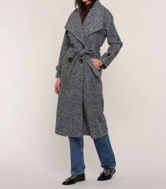 Heartloom Tiffie Wool Coat In Black