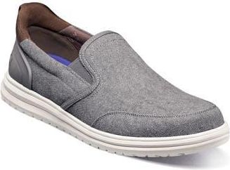 Nunn Bush Brew City EZ Hands Free Slip-On Sneaker in Gray Multi at Nordstrom Rack, Size 11.5