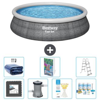 Bestway Piscina Bestway Fast Set Redonda - 457x107 Cm - 8-piezas S407
