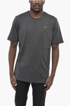 Diesel Cotton Crewneck T-Shirt T-JUST Solid Color size 3xl