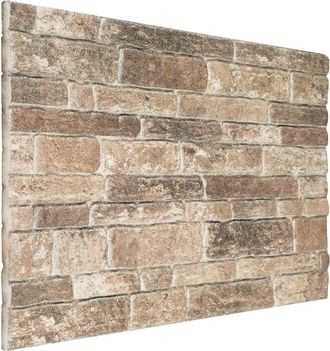 vidaXL Paneles De Pared 10 Uds. 100 X 50 Cm Multicolor Espuma Eps Vidaxl