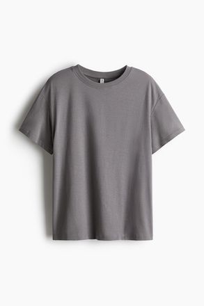 H&M Oversized T-Shirt - Grau