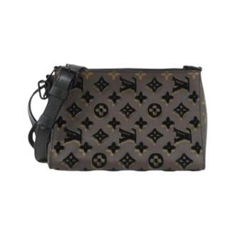Louis Vuitton Pre-owned Monogram Tufftage Triangle Messenger Schoudertas - Heren - Pre-owned - Bruin - Maat: ONE Size Taf