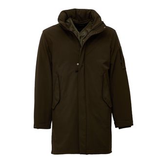 C.P. Company Long Hooded Padded Parka with Detachable Lining
