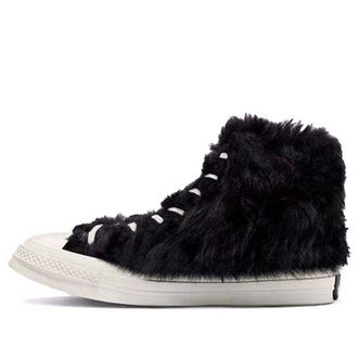 Converse AMBUSH x Chuck 70 High Fuzzy - Black Egret 170586C