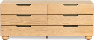 Safavieh Couture Beethoven Wood 6 Drawer Dresser
