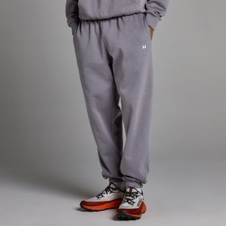 MyProtein Pantal&oacute;n de ch&aacute;ndal oversize Rest Day para hombre de MP - Gris jaspeado oscuro - XS