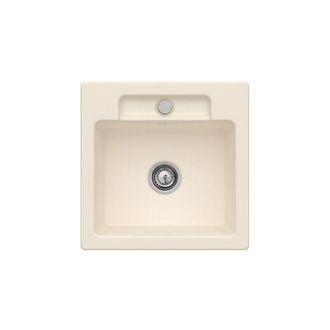 Villeroy & Boch Villeroy&boch - Villeroy Et Boch Siluet 50 S Marfil Ceramicplus Fregadero De 1 Seno Con Vaciador Manual