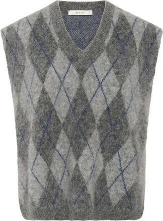 Gestuz Truien & Vesten, Dames, Grijs, M, Nylon, GZsasi Vest