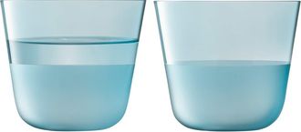 LSA Arc Contrast Set of 4 Tumblers in Blue at Nordstrom