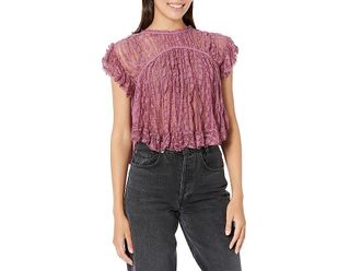 Free People Lucea Lace Top Womens Clothing Boudoir : MD (Womens 8-10), Synthetic