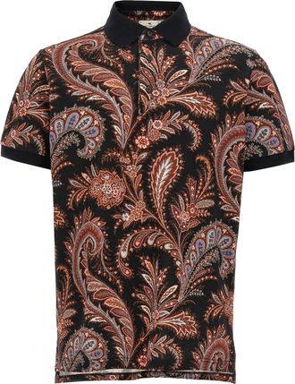 Etro Polo Paisley Flowers