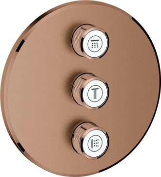GROHE Grohtherm Smartcontrol V&aacute;lvula Oculta De 3 V&iacute;as, Rosa De - Grohe