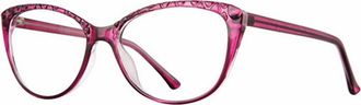 Soho Womens 1073 55Mm Glasses In Purple