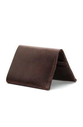 Ezra Arthur Slim Bifold Wallet in Malbec at Nordstrom