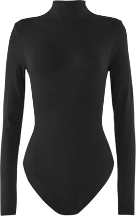 Wolford Tops, Dames, Zwart, M, Katoen, Shaping Body
