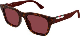 Gucci GG2089S 003 Mens Sunglasses Tortoiseshell Size 52 - Free RX Lenses - Free RX Lenses