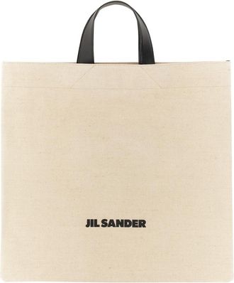 Jil Sander Tassen.. Beige - Heren - Shoppers - Beige - ONE Size - Tassen