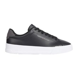 Tommy Hilfiger Black Leisure Trainers