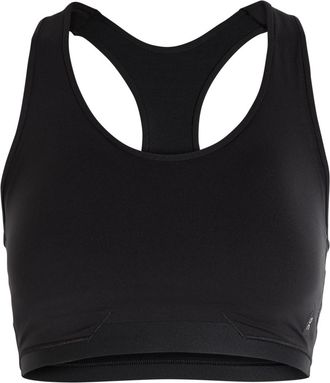 On Train Stretch-nylon bra top - Black - S (UK8-10 / S)