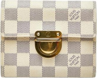 Louis Vuitton Pre-owned Wallets, female, White, Size: ONE SIZE Pre-owned Vintage Wallet