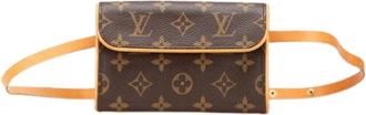 Louis Vuitton Pre-owned Belt Bags, female, Brown, Size: ONE SIZE Pre-owned Canvas crossbody-bags