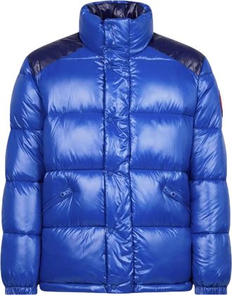Save The Duck Luck Glossy Puffer Jacket in Twilight Blue Men