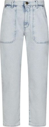 Pinko Straight Jeans - Dames - Regular Fit Jeans - Blauw - W29 - Katoen - Jeans
