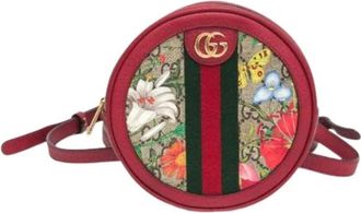 Gucci Pre-owned Ophidia GG Flora 598661 Backpack - - Pre-owned - Donna - Rosso - ONE SIZE