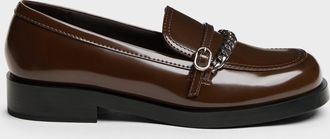 Charles & Keith Georgie Chain Loafers