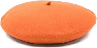 Borsalino wool basque beret - Orange