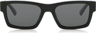 Prada PR 25ZS Polarized 1AB08G Mens Sunglasses Black Size 56