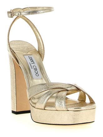 Jimmy Choo London Kove Heels - Gold